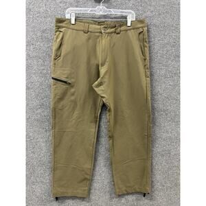 Exofficio Pants Men’s Size 36x28 Olive Green Nylon Hiking Utility Stretch